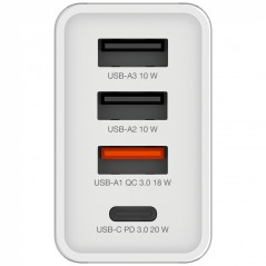 Verbatim USB Wall Charger 30W, White
